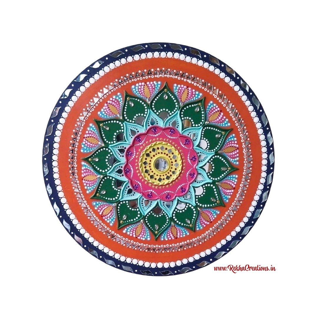 Lippan Art - The Sunlit Mandala